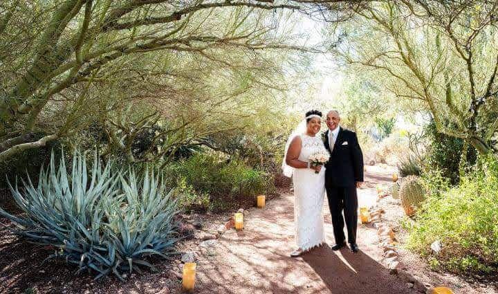 Phoenix Desert Botanical Garden Trailside Elopement