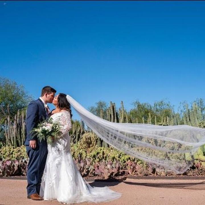 Desert Botanical Garden Trailside Wedding