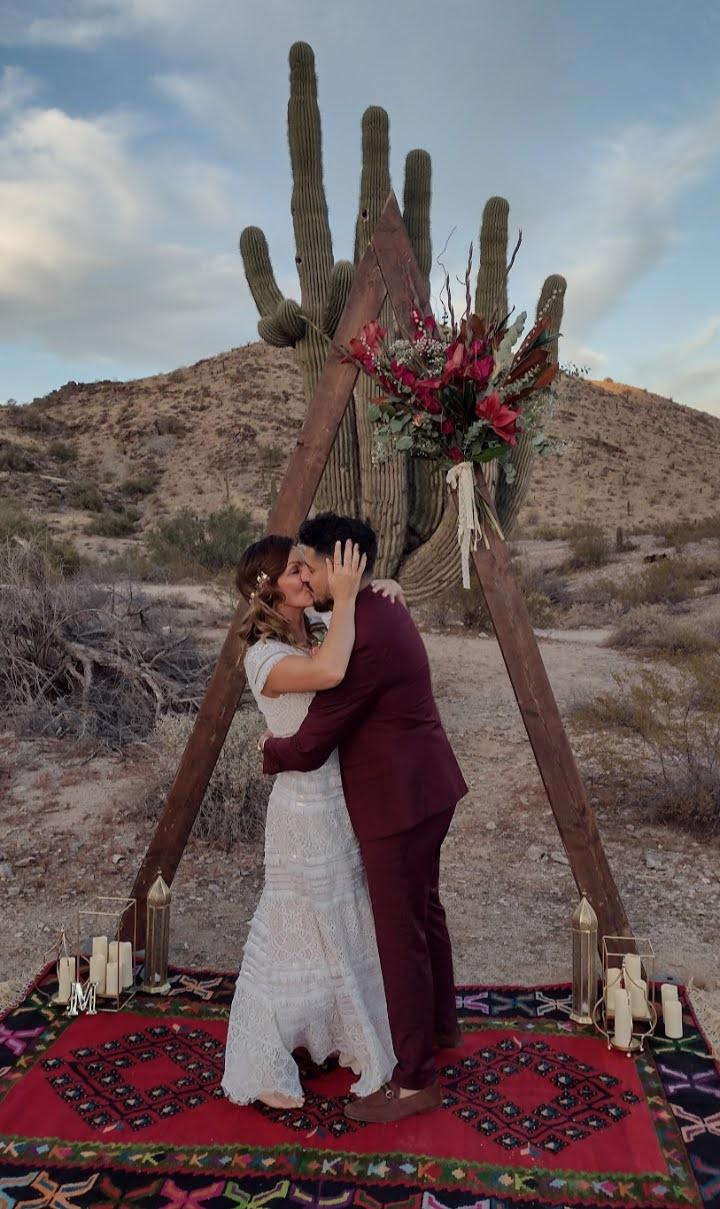 Phoenix Trailside Elopement Wedding